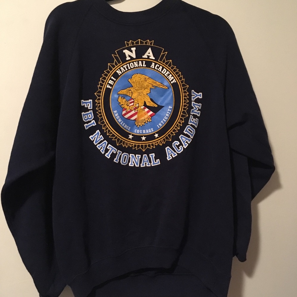 Vintage FBI Academy Crewneck Sweatshirt